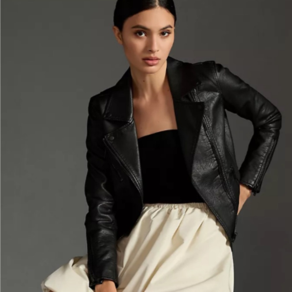 Blank NYC faux leather jacket